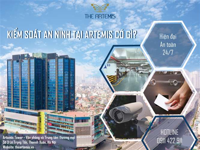 Artemis Tower tòa nhà cho thuê văn phòng, thương mại chuyên nghiệp, uy tín